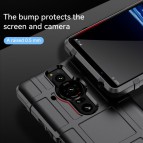 เคส FenixShield Rugged Square TPU Case สำหรับ SONY Xperia 1 V / 10 V / 1 IV / 10 IV / Pro-I / 1 III / 5 III / 10 III / 1 II / 5 II / 10 II / 1 / 10 / 10 Plus